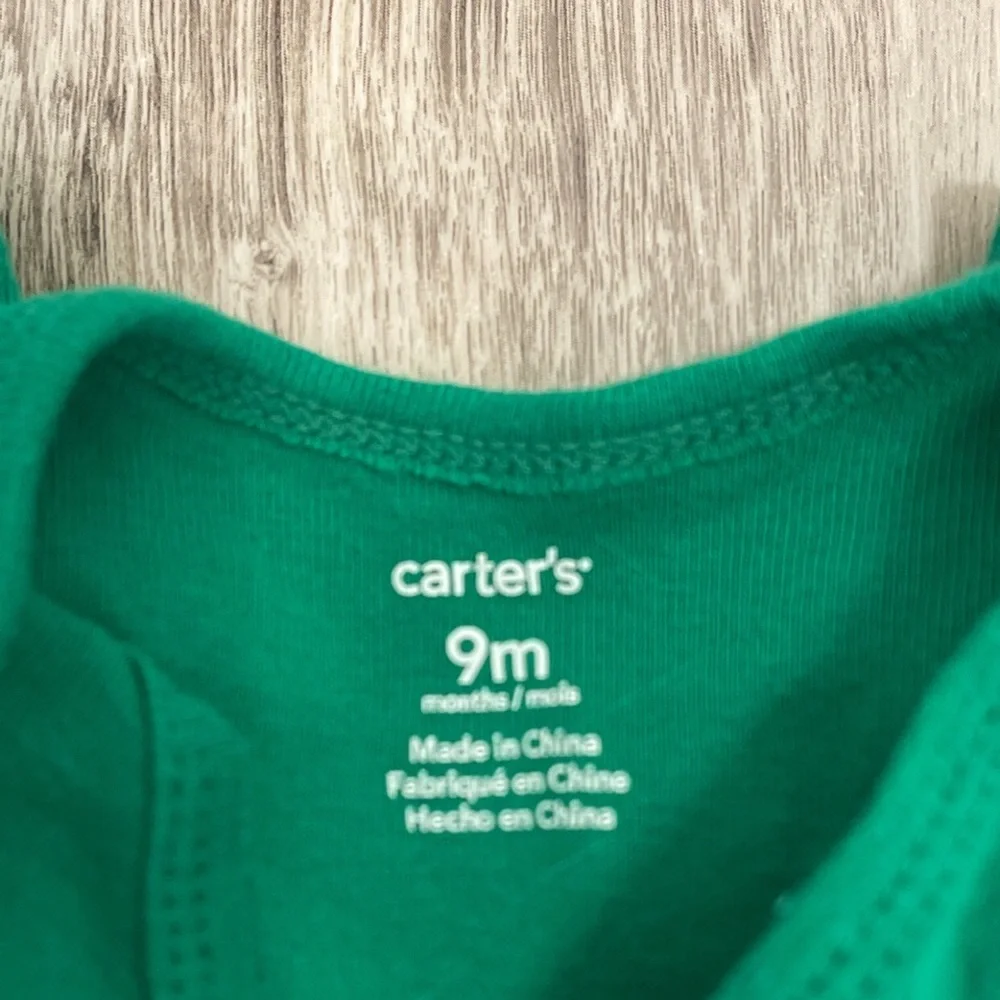 9 Months Carter's Luckiest Baby In The World One Piece Outfit